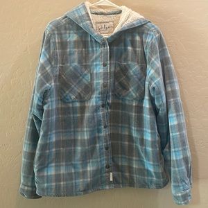 Soho Threads Corduroy Fleece Jacket, XL